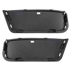 Bda13861 Trq For Bmw X1 13-15 Front Driver And Passenger Side Inner Bumper Inserts