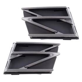Bda13918 Trq For Lexus Nx300 2018-2021 Front Driver And Passenger Side Tow Hook Cover Set