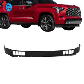 53851-0c120 Turitrade Tr53282 Black Front Spoiler Bumper Extension For Toyota Sequoia 2023 2024
