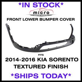 1318-04-2c Tyg New Textured Front Lower Bumper For 2014-2015 Sorento Ships Today Ki1015102