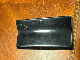 A2048850226 Uauto1 2008-11 Mercedes-benz W204 Rear Tow Hook Cover Obsidian Black Metallic 197