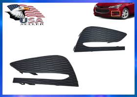 Gm1039217 Unbeatable Auto Parts For 2016-2018 Chevrolet Cruze Fog Cover Left Right 2pcs Set