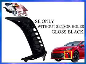 To1038285 Unbeatable Auto Parts For 2025 Toyota Camry Se Left Side Front Bumper Trim Without Sensor Hole Gloss