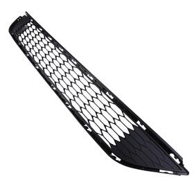 Btps7453mbk Uncletommyparts For 2015-2018 Ford Edge Honeycomb Front Bumper Lower Grille Cover Matte Black