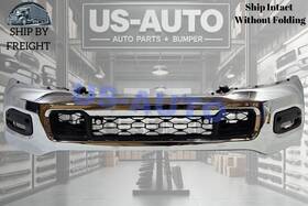 C1002410-a Us-parts Fit 2019 20- 2024 Ram 2500/3500 Front Bumper Assembly Complete Chrome