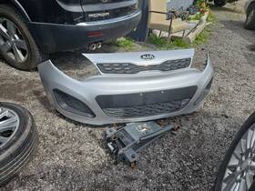 Uselitecarparts 12671162 Front Bumper Cover Fascia And Grille Assembly For 2012-2015 Kia Rio Hatchback Oem