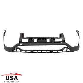 Hy1015114 Usmotor For 2020-2022 Hyundai Palisade New Primed Black Front Lower Bumper Cover
