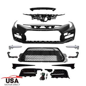Lsot002538a Usmotor B For 2020-2024 Toyota Corolla Sedan Se Xse Models Only Front Bumper Cover Kit