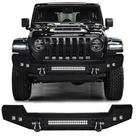 Jk-qg02-hg03 Vijay Jk-qg02-hg03.. For 2007-2018 Jeep Wrangler Jk Front Bumper Or Rear Wtih Led Lights