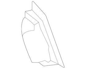 11a-807-183-a Volkswagen Genuine Upper Retainer