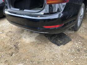 17a807417cgru Volkswagen 2019 2020 2021 Jetta Se Rear Bumper Assembly L041 Black 908287