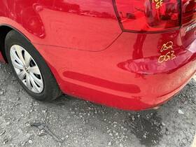 187-00516a Volkswagen Rear Bumper Cover Sedan Base Without Park Assist Fits 11-14 Jetta 779820