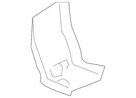 1k5-813-743-c Volkswagen Genuine Rear Body Panel Bracket