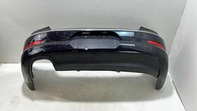 3c8-807-421 Volkswagen 2009-2012 Cc Rear Bumper Cover Black C9x Oem Damage