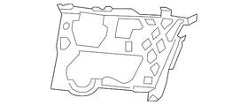 5gm-807-724-a Volkswagen Genuine Side Support