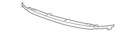 5k0-805-915-a-9b9 Volkswagen Genuine Bumper Cover Spacer Panel
