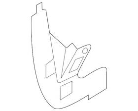 5k6-807-349-a Volkswagen Genuine Lower Retainer