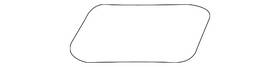 7p6-807-368-a-gru Volkswagen Genuine Tow Eye Cap