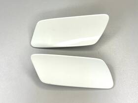 7p6807367a Volkswagen 2015 - 2018 Touareg Left Right Front Bumper Cover Cap White C9a