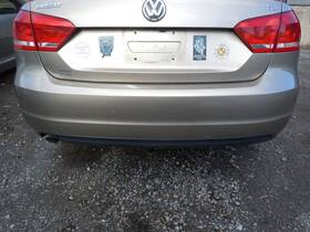 Bcr-534a Volkswagen 2012-2015 Passat Sedan Rear Bumper Cover Oem La1x