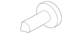 Volkswagen Wht-004-694 Genuine Fender Liner Retainer Nut