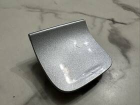 30763427 Volvo 2010-2013 Xc60 Rear Tow Hook Cover Cap Silver Used Good Oem Xc 60 #e5