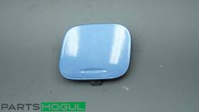 31265264 Volvo 2010-17 V60 Rear Bumper Tow Hook Eye Cover Cap Blue Oem
