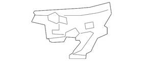 Volvo 31323425 Genuine Bumper Cover Bracket