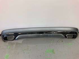 31425206 Volvo 18-24 Xc60 R Design Rear Bumper Lower Valance With Exhaust Tips