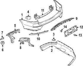 32399290 Volvo Genuine Side Bracket