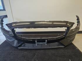 36011940 Volvo 19-22 S60 V60 019 Black Solid Front Bumper Cover