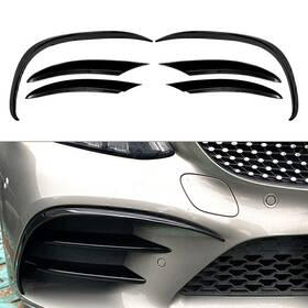 W205 Waterttth 336245214675 Bumper Lip Splitter Fog Light Cover Trim For Mercedes Benz C-class 2019