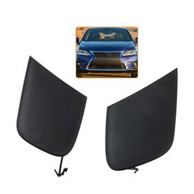 52127-76904 Wolongcars Pair Lh Rh Front Bumper Tow Hook Eye Cover For Lexus Ct200h 2014-2017