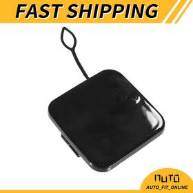 2218850322 X Autohaux Auto Front Bumper Tow Hook Cover Cap For Mercedes-benz S Class 2010-2013 Black