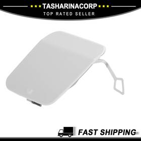 No.51120038888 X Autohaux 51120038888 Rear Car Bumper Tow Hook Covers For Bmw 1 Series F20 Pure White