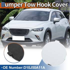 No.d10j50a11a X Autohaux D10j50a11a Front Car Bumper Tow Hook Cover For Mazda Cx-3 Pure White