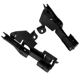 51117065475 Xrd 2pcs Front L&r Bumper Cover Guide Spacer Bracket For Bmw 330ci 325ci 2001-2006