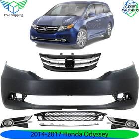13439433 Xtreme Type Us Front Bumper Cover Fascia And Grille Assembly For 2014-2017 Honda Odyssey