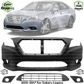 14495812 Xtreme Type Us Front Bumper Cover Fascia And Lower Grille Kit 2015-2017 For Subaru Legacy