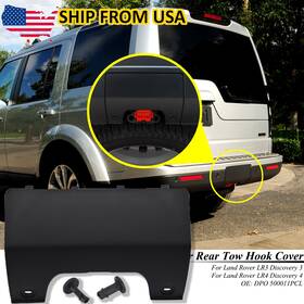 1m906163 Xukey Rear Bumper Tow Eye Hook Cover Towing Cap With Clips For Land Rover Lr3 Lr4 04-16