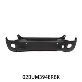 Yel119589 Yellowspeed New Black Rear Bumper Cover Fascia Fit For 2015-2023 Jeep Renegade With Park
