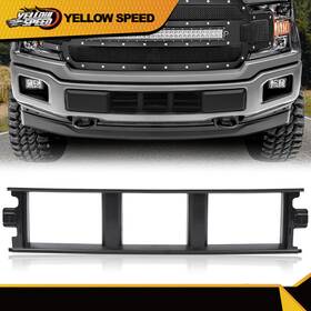 Yew51725 Yellowspeed Fit For 2018-2020 Ford F-150 F150 Front Bumper Center Cover