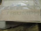 Ykc4208 Triumph Tr7 Trunk Decal