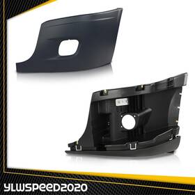 V-02bup5951lgy Ylwspeed20 Fit For 08-17 Freightliner Cascadia Bumper Reinforcement And End Cover Left Side