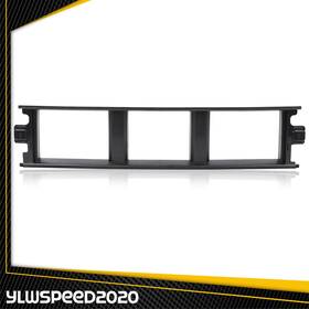 V-02hgl1246abk Ylwspeed20 Front Bumper Center Cover Black Plastic Fit For 2018-20 Ford F150 3.3l 5.0l