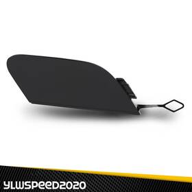 Ylw20250311-2 Ylwspeed20 Rear Bumper Tow Hook Cover Cap Primed Fit For 14-19 Mercedes-benz W222 S-class