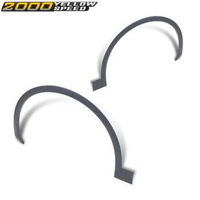 Ylw937209 Ylwspeed2000 2pcs Front Wheel Flare Opening Molding Arch Trim Fit For 18- 2020 Audi Q5 Base