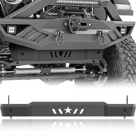 Lbsp040004500 Yzona Front Skid Plate Bumper Cover For 2018-2025 Jeep Wrangler Jl Jlu And 2020-2025 Jt