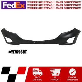 Yi76965t Zero Town Front Bumper Cover Primed For Chevrolet 2018/2019/2020 Chevy Equinox 18-20