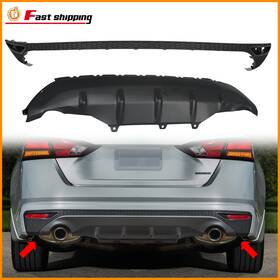 Nspsgc672 Zh4617 2pc Rear Lower Valance Panel/bumper Cover Trim Panel For Nissan Altima 2019-2022